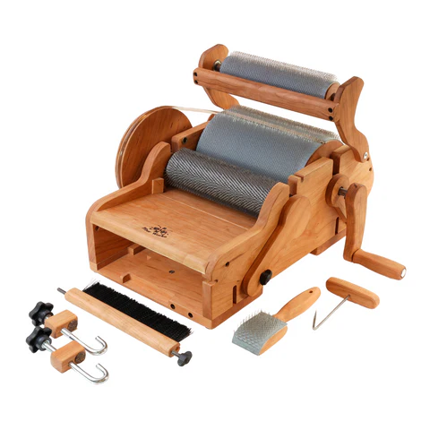 BAM Fiberworks Deluxe Drum Carder - Easy Clean