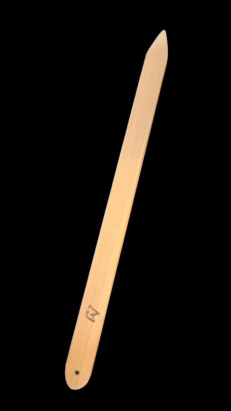 Long Wooden Weaving Needles